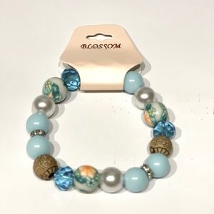 Large ball bead bracelet